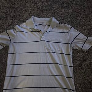 Men's Light blue and Navy blue Striped Shirt